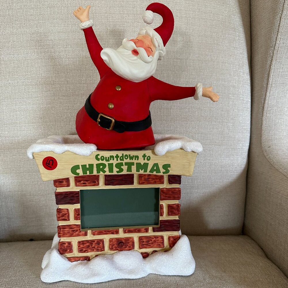 Vintage 2012 Hallmark Keepsake Countdown to Christmas! Clock